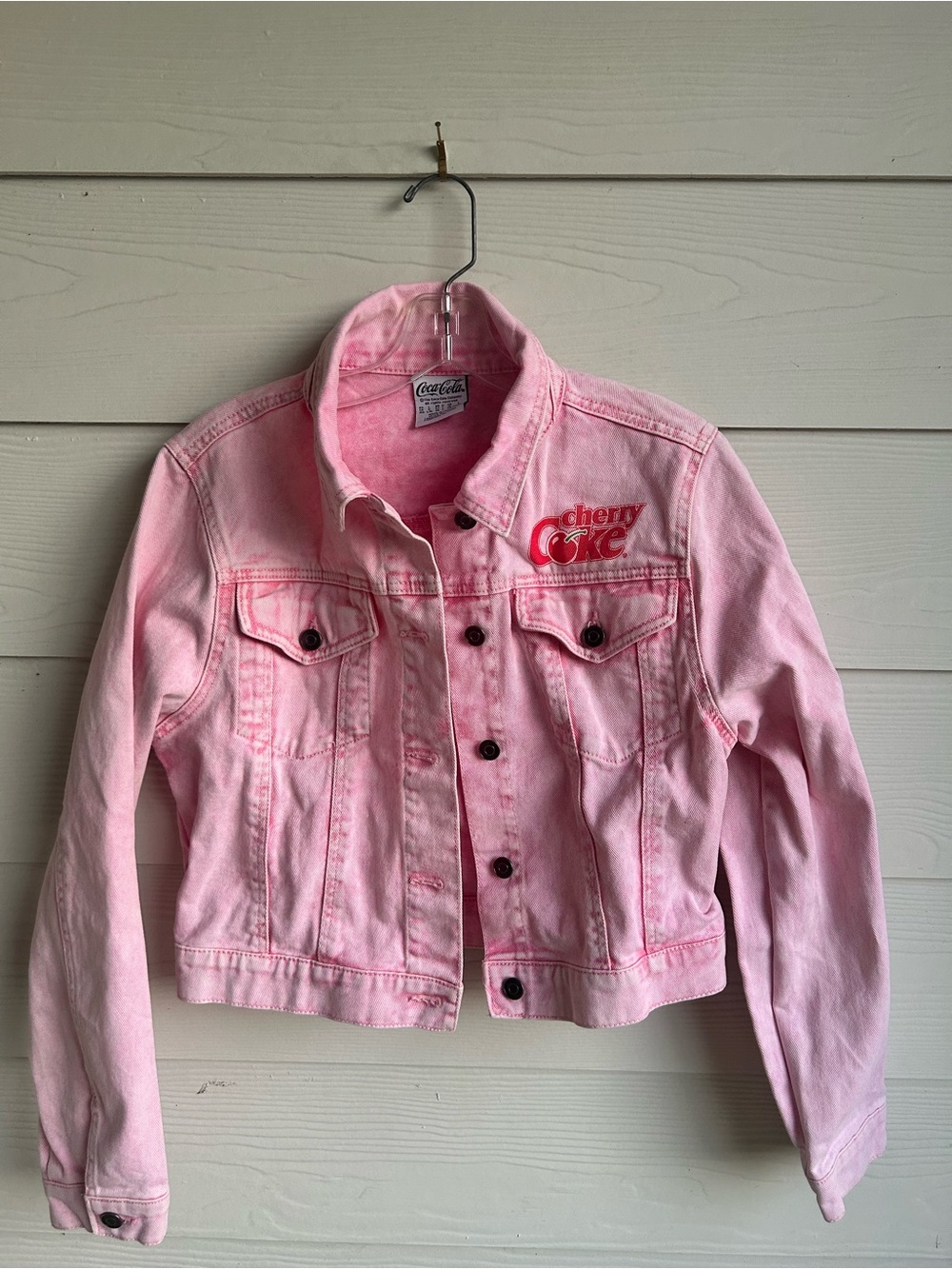 Coca Cola Pink Cherry Coke Denim‎ Jacket for Kids - Picture 2 of 9